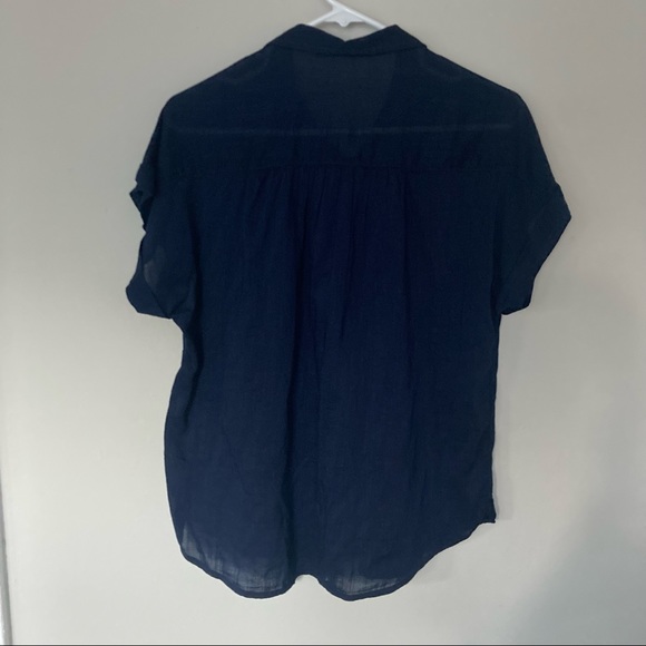 Gap Cuffed Sleeve Top size M - Picture 2 of 8